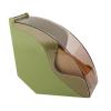 Coffee Filter Holder, Coffee Filter Container Acrylic with Lid for Cafe (Green) view 1