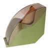 Coffee Filter Holder, Coffee Filter Container Acrylic with Lid for Cafe (Green) view 3