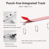 GZDXBF Self Adhesive Curtain Track Room Divider Ceiling Track Sliding Curtain Rail for Living Room Bedroom Drop Ceiling Shower - No Drill, Screws(140cm-55.1in) view 4