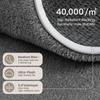 Sour Lemon 8x10 Area Rugs for Bedroom Living Room, Large Carpet Grey Rug view 4