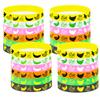 ATSMOICY 24PCS Banana Rubber Bracelets Silicones Wristbands Fruit Party Themed Birthday Party Favors Supplies Decorations view 1