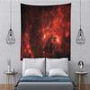 BELECO Large Galaxy Stars Tapestry Wall Hanging Universe Outer Space Red Starry Sky Tapestry Wall Decor Psychedelic Galaxy Nebula Wall Tapestry for Ceiling Bedroom Living Room Dorm Decor view 4