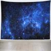 BELECO Large Galaxy Tapestry Blue Starry Sky Tapestry Wall Hanging Psychedelic Universe Space Tapestry Wall Dcor Mysterious Nebula Stars Tapestry for Ceiling Bedroom Living Room Dorm Decor view 1