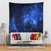 BELECO Large Galaxy Tapestry Blue Starry Sky Tapestry Wall Hanging Psychedelic Universe Space Tapestry Wall Dcor Mysterious Nebula Stars Tapestry for Ceiling Bedroom Living Room Dorm Decor view 3