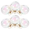 ABOOFAN 6pcs Shatterproof Christmas Ornaments Transparent Decorative Hanging for Xmas Tree Holiday Parties Weddings and Home Decoration view 1