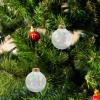 ABOOFAN 6pcs Shatterproof Christmas Ornaments Transparent Decorative Hanging for Xmas Tree Holiday Parties Weddings and Home Decoration view 4