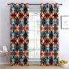 Southwestern Blackout Curtains, Aztec Curtains for Bedroom Living Room Decor, Native American Window Curtain Drapes Grommet Thermal Insulated, 52 x 108 Inch 2 Panels Set PW&432 view 3