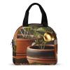 Insulated Lunch Box for Women Men Lunch Tote Bag 22 * 20 * 13cm Lunch Bag Reusable Cooler Bag for Work Picnic view 1