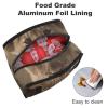 DJUETRUI Insulated Lunch Bag for Men Women Cooler Tote Bag Reusable Lunch Box Container The Waiting Lion Cub Lunch Bag for Work Picnic view 4