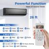 ARLIME 12000 BTU Mini Split Air Conditioner, 21 SEER2 208-230V Ductless Inverter AC w/ 1 Ton Pre-Charged Heat Pump & Installation Kit, Cools Up to 750 Sq.Ft, Compatible with Alexa (12000 BTU) view 3