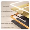 Wall Art Decor, Wall Sculptures Wall Hanging Art With Led Light, Zen Stones Wall Art Decorations Lamp, Wall Hanging Paintings for Home Entrance Hallway, Living Room, Bedroom(Black-A,70x140cm/27.55x55. view 2