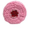 Toilet Paper Cover Red Pink Rose Valentine's Day Crochet view 1