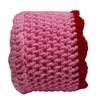 Toilet Paper Cover Red Pink Rose Valentine's Day Crochet view 2
