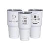Custom insulated promotional logo tumbler bottle, personalized coated stainless steel drinking bottle, corporate gift marketing thermal cup for business (30oz tumbler) view 1