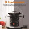 2L Portable Compact Car Rice Cooker with Insulation, Non Stick Inner Pot, Steam Basket for White & Whole Grain Rice, Sushi, , 12V for Cars, view 4