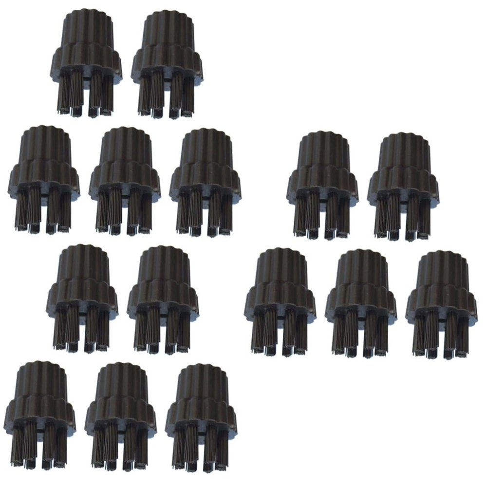 JEWEDECO 15pcs Steam Cleaning Brush for Household Appliances Multi-purpose Accessory for Efficient Home Use for Cleaning Machines Precision Instruments and More