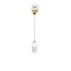 SEELLODGE Silverware Flatware Cutlery Set, 1/4/6/8/10/12 Pieces cartoon stainless steel forks cute animal forks creative spoons pineapple strawberry(Green,6Pcs) view 1