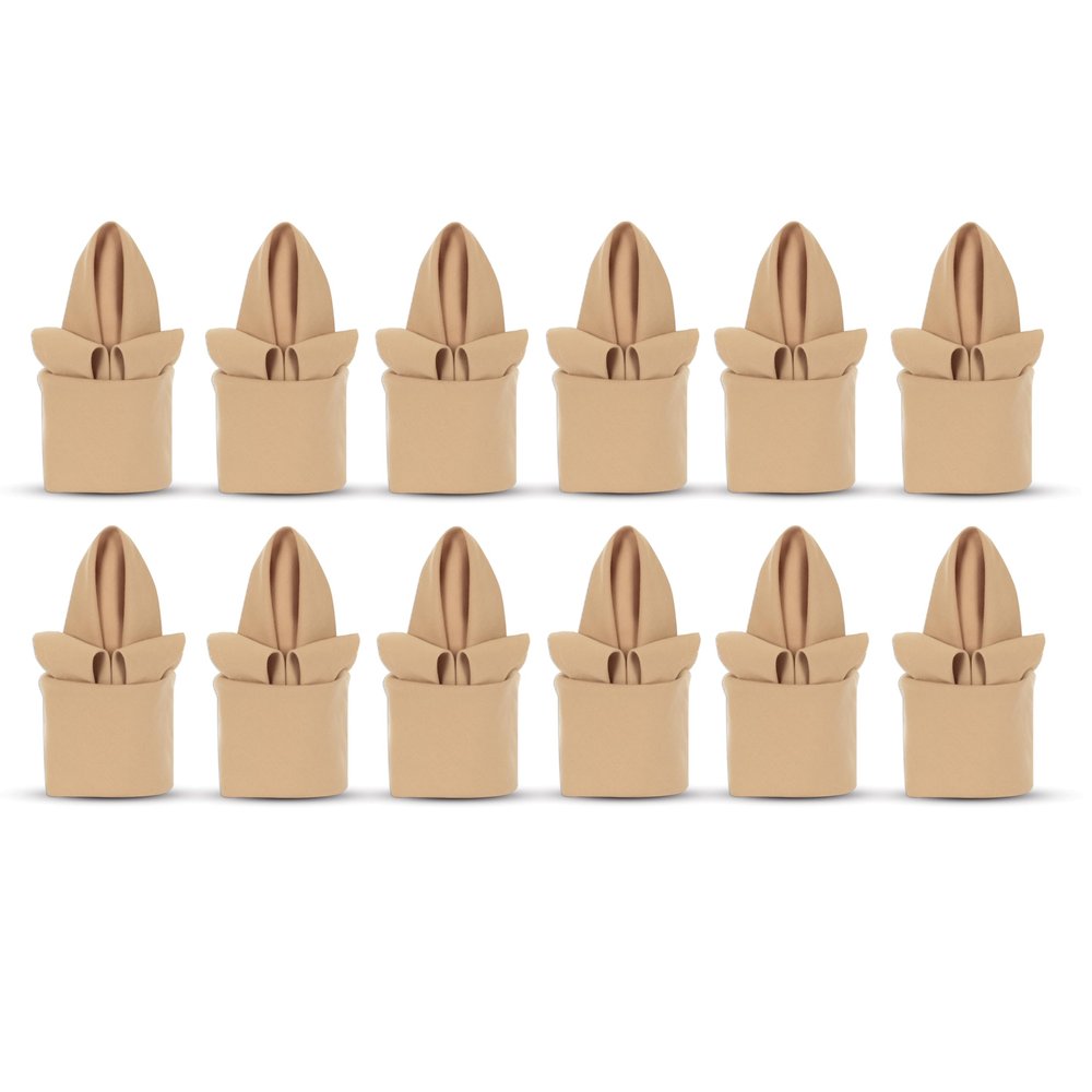 12-Pack Infinity ColorStay Napkins N2020 - Sandalwood