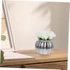 VINTORKY Ceramic Dried Flower Vase Nordic Style Decorative Container for Dried Flowers Pampas and Stems Modern Ceramic Arrangement Bottle for Home Decor view 3