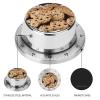 Timer,Chocolate Chip Biscuits Print Visual Timer,Mechanical Kitchen Timer,Stainless Steel Countdown Timer,60 Minute Wind Up Timer view 3