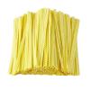 TangYinRD 500 PCS 4" Polka-Dotted Bag Twist Ties,Yellow with Dots Plastic Twist Ties Bread Bags Ties for Candy Cookies Gift Bags and Decoration view 1