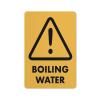 Warning Boiling Water Sign 12 X 8 Inches Reflective Aluminum Metal Warning Signage With Symbol For Indoor Outdoor Use view 1