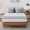 12 Inch Innerspring Mattress in a Box with Bamboo charcoal Gel Memory Foam, Gel Memory Foam and Individually Pocket Innerspring Mattress in a Box for Motion Isolation, CertiPUR-US Certified (Full) view 1