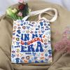 Lywjyb Birdgot Baseball Gift Baseball Lover Game Day LA Fans Merch Tote Bag (Dodge Era Tote) view 2