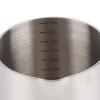 Butter Warmer Pot, Butter Coffee Milk Warmer Three Ply Stainless Steel Butter Warmer Mini Butter Melting Pot with Accurate Scales Hole (900ML) view 4