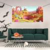 Banner Party Decor Personalized Signs candy land Banners Birthday Party Background Wall Decor Sign Indoor Outdoor Party Graduation Event 71 x 35 Inch view 4