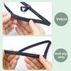 2 Pack Rhinoplasty Glasses Holder with Attachable Glasses Holder Loop Eyeglass Suspension for Post Nasal Surgery Rhinoplasty Septoplasty Recovery Nose Recovery view 4