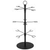 LUMINFLY Stand Rack Hanging Metal Cup High-Footed - Holder Glass Wine Holders 12 - Tier 3 Stand, Tree Cocktail - Ideal for Wine Glasses and Storing Displaying view 4