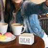 EVELOMO White Ceramic Sugar Packet Holder for Coffee Bar, Sugar Packets Caddy, Sugar Packet Container Packets Dispenser Packet Organizer for Table, Office, Hotel, Restaurant view 4