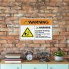 Warning Rotating Fan Blades Sign Safe Sign, Signs Outdoor, 12 X 8 In, Sign For Home, Business, Driveway Alert view 4