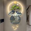 3D Art Wall Decor, Wall Sculptures Hanging Painting Koi Fish Welcoming pine Wall Art Decoration Lamp,Oriental Decor Traditional Chinese Feng Shui Wall Hanging Painting,Wireless remote control view 1