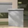 MoDanCeQ Cordless Roller Shades Blackout Blinds for Windows Room Darkening Roller Blinds with Free-Stop System, UV Protection Window Shades Window Blinds for Home and Office, Gray, 57" W x 68" H view 2