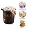 Book Room Mysterious Library Laundry Basket Laundry Hamper Large Storage Basket Waterproof Collapsible Clothes Organizer Basket Clothes Hamper for Clothes Toys view 3
