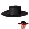 BLULILY Adult Cosplay Movie Hat Halloween Carnivals Photography Decors Wide Brims Hat Adult Carnivals Hat Party Festives Hat view 2