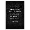 Inspirational Phrases Wall Art Prints Jocko Willink Poster Motivational Sayings Quote Poster Positive Decoration for Teens Adults Living Room Office 24x36in Unframed view 1