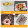 2PCS Cooling Racks for Cooking and Baking -11.65''x16.85''Heavy Duty Stainless Steel Wire Rack for Baking, Grilling, Roasting - Oven & Dishwasher Safe - Fits Half Sheet PanSilver view 4