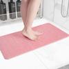 Hargiis Non-Slip Bathtub Mat, Anti Slip Shower Mat, Fast Drying Bathtub Mats, Foot Scrubber Mat, Anti Slip Mat for Tub, Floor, Bathroom, Kitchen, Home, Hotel (Pink 32"17") view 1