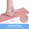 Hargiis Non-Slip Bathtub Mat, Anti Slip Shower Mat, Fast Drying Bathtub Mats, Foot Scrubber Mat, Anti Slip Mat for Tub, Floor, Bathroom, Kitchen, Home, Hotel (Pink 32"17") view 3