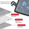 Aluminum Foil Blackout Window Film,8mm Heat Reflective Window Glass Film,Glare Day and Night Window Film,Glass Window Sticker,Privacy Thermal Insulation Shield,WxH-120x130cm/47''x51'' view 3