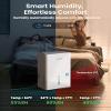 Waykar 150 Pint Energy Star Dehumidifier for Large Rooms up to 7,000 Sq. Ft. for Home, Basement, Commercial, Industrial, with Drain Hose & Tank, Auto Defrost, Ultra Quiet, Smart Auto Comfort Mode view 4