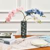 ALAZA Soccer Ball Star Navy Blue Vase for Flowers 3.9" W x 11.8" H Cylinder Vases for Centerpieces Home Office Decor Storage Container view 3