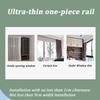 Bcofo Curtain Rod Ceiling Curtain Track Ceiling Mounted Curtain Double Rails for Curtains,Drapes,Room Dividers Ceiling Mount Double Curtain Tracks for Privacy Living Room(Black,3.1m(10.2ft)) view 2