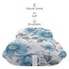 BTCOWZRV Hand Drawn Simple Flowers Car Neck Pillow Set of 2 Ultra Comfortable Car Headrest Pillow for Driving Soft Car Neck Support Pillow, Memory Foam and Breathable Removable Cover view 4