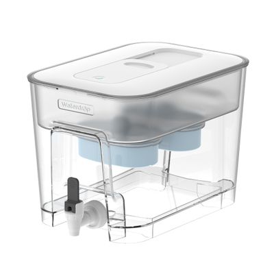 Waterdrop WFD-22W-DF-A Water Filter Dispenser, Alkaline 40-Cup, White