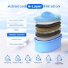 Waterdrop WFD-22W-DF-A Water Filter Dispenser, Alkaline 40-Cup, White view 4