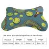 BTCOWZRV Funny Tennis Racquets and Tennis Balls Car Neck Pillow Set of 2 Ultra Comfortable Car Headrest Pillow for Driving Soft Car Neck Support Pillow, Memory Foam and Breathable Removable Cover view 2